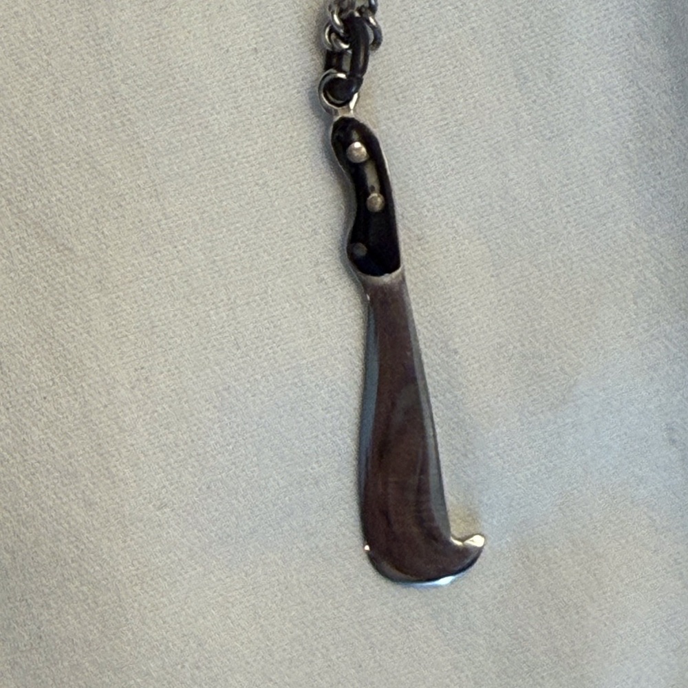 Men's Black Grooming Tool Necklace